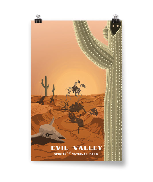 Evil Valley Spirits National Park Poster image 0