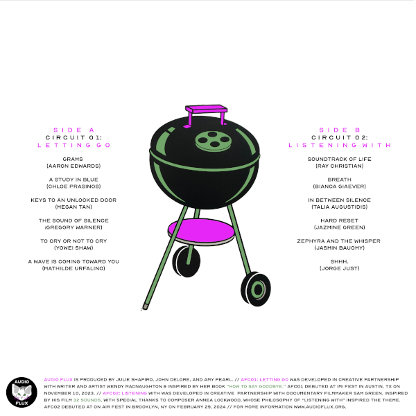 Audio Flux - Letting Go/Listening With (Limited to 130, hand numbered)