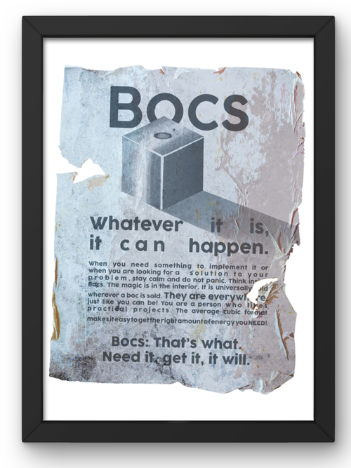 Bocs Art Print