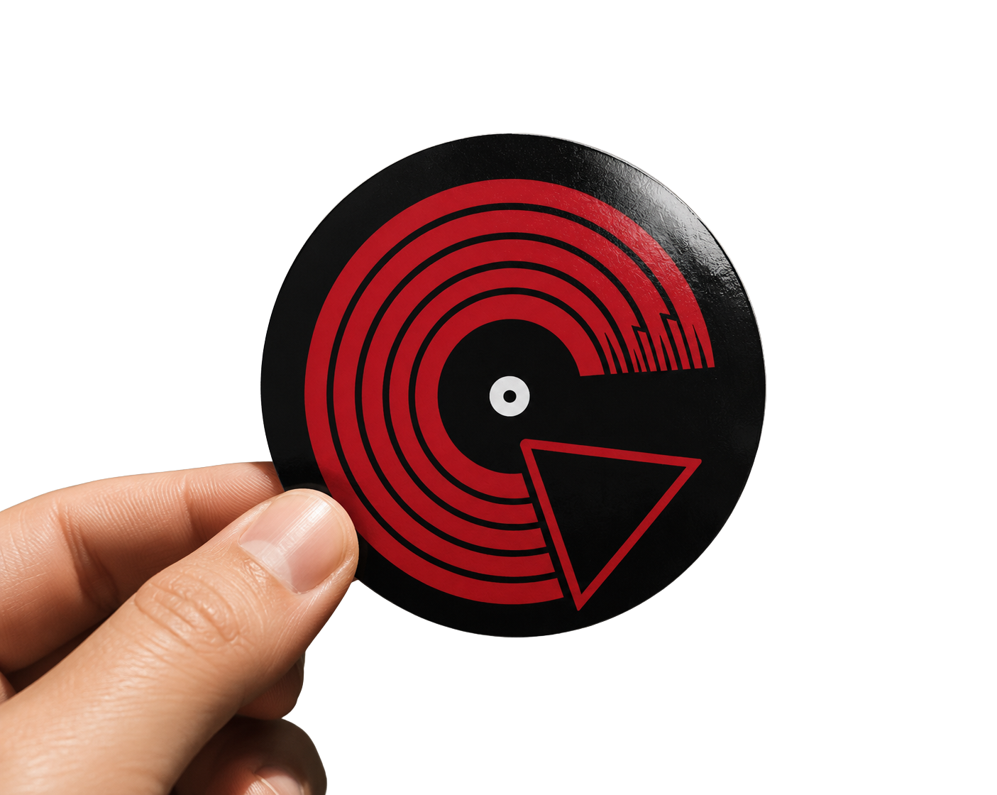 Certified Crucial Icon Sticker