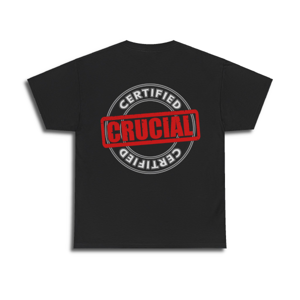 [LIMITED EDITION] “PODCASTS ARE BETTER ON VINYL” shirt (black)