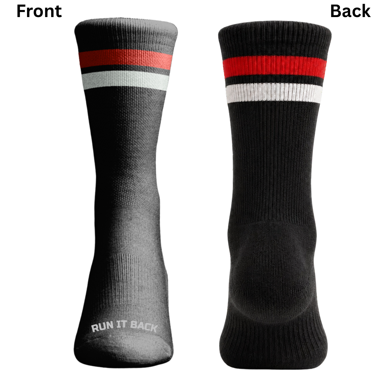 Run It Back Athletic Crew Socks