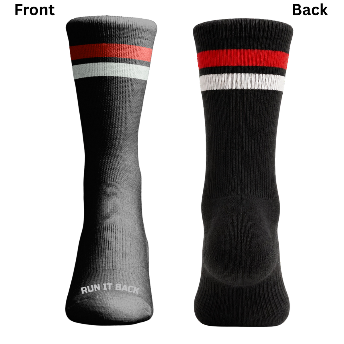 Run It Back Athletic Crew Socks