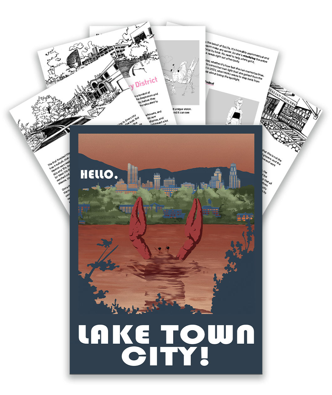 Hello, Lake Town City: A Superpowered City Worldbook