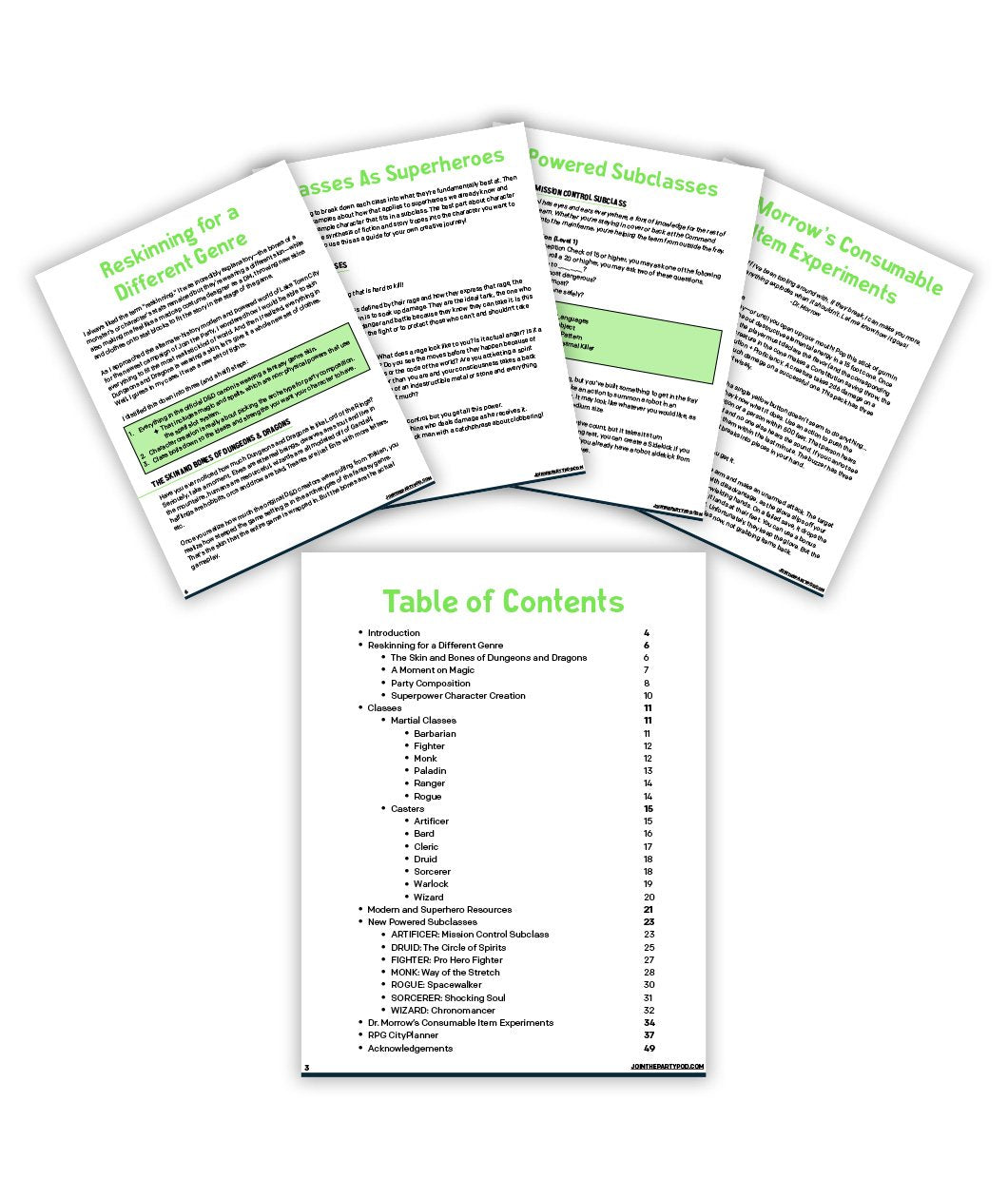 No Capes: A D&D Reskinning and Superhero Guide