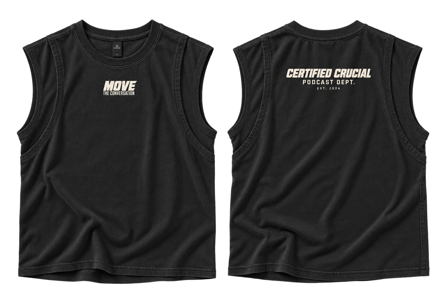 Move the Conversation - Sleeveless Muscle Tee