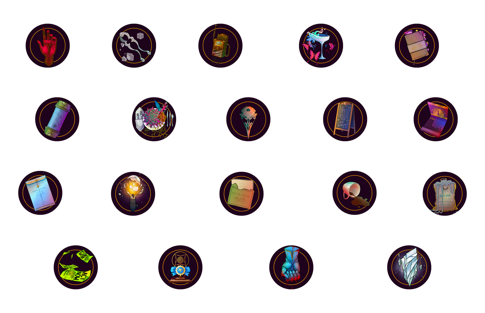 Midst Episode Archive Sticker Sheet