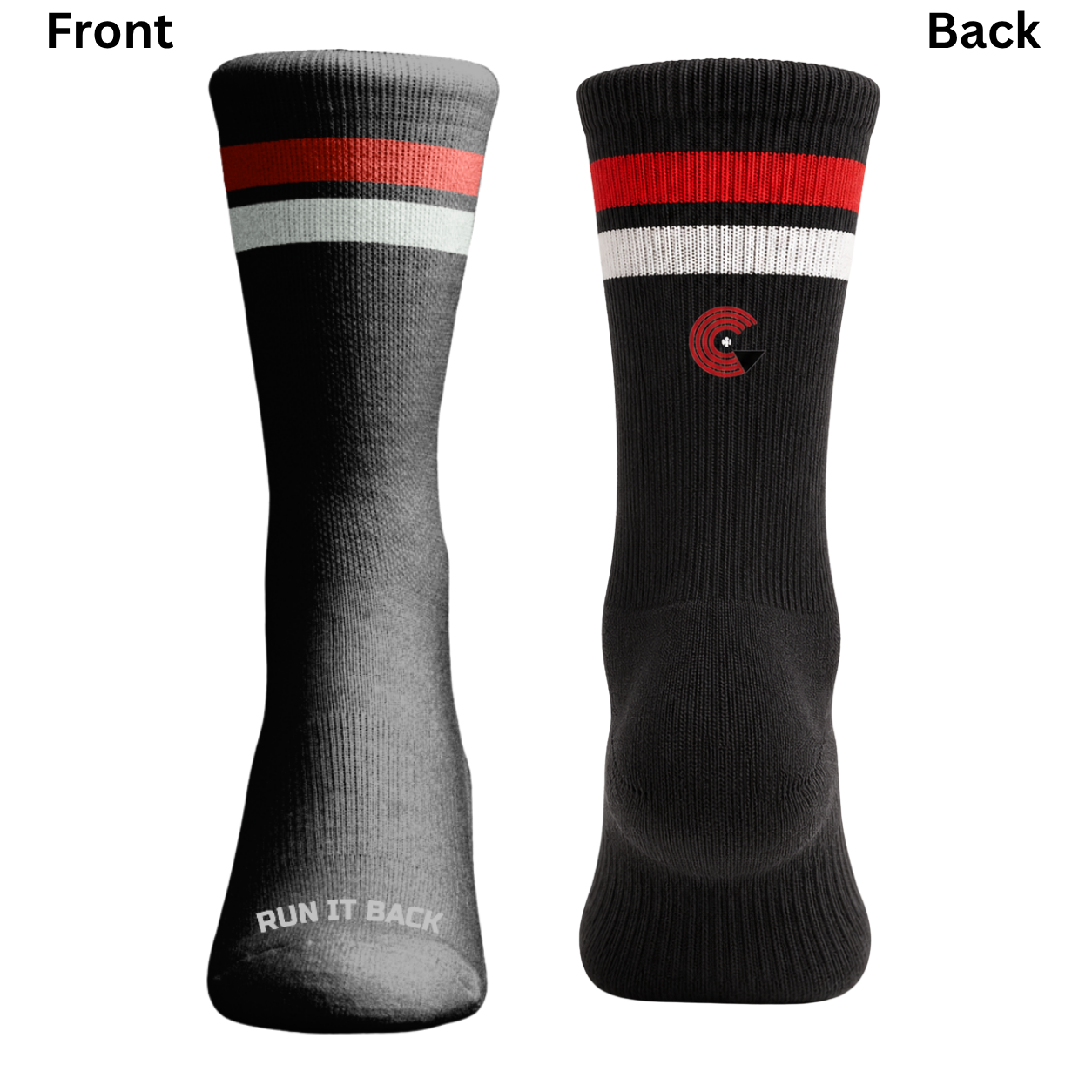Run It Back Athletic Crew Socks
