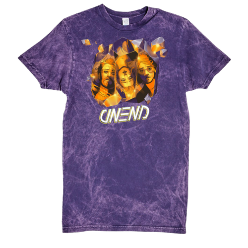 UNEND Season 2 Refracted Acid Washed Tee