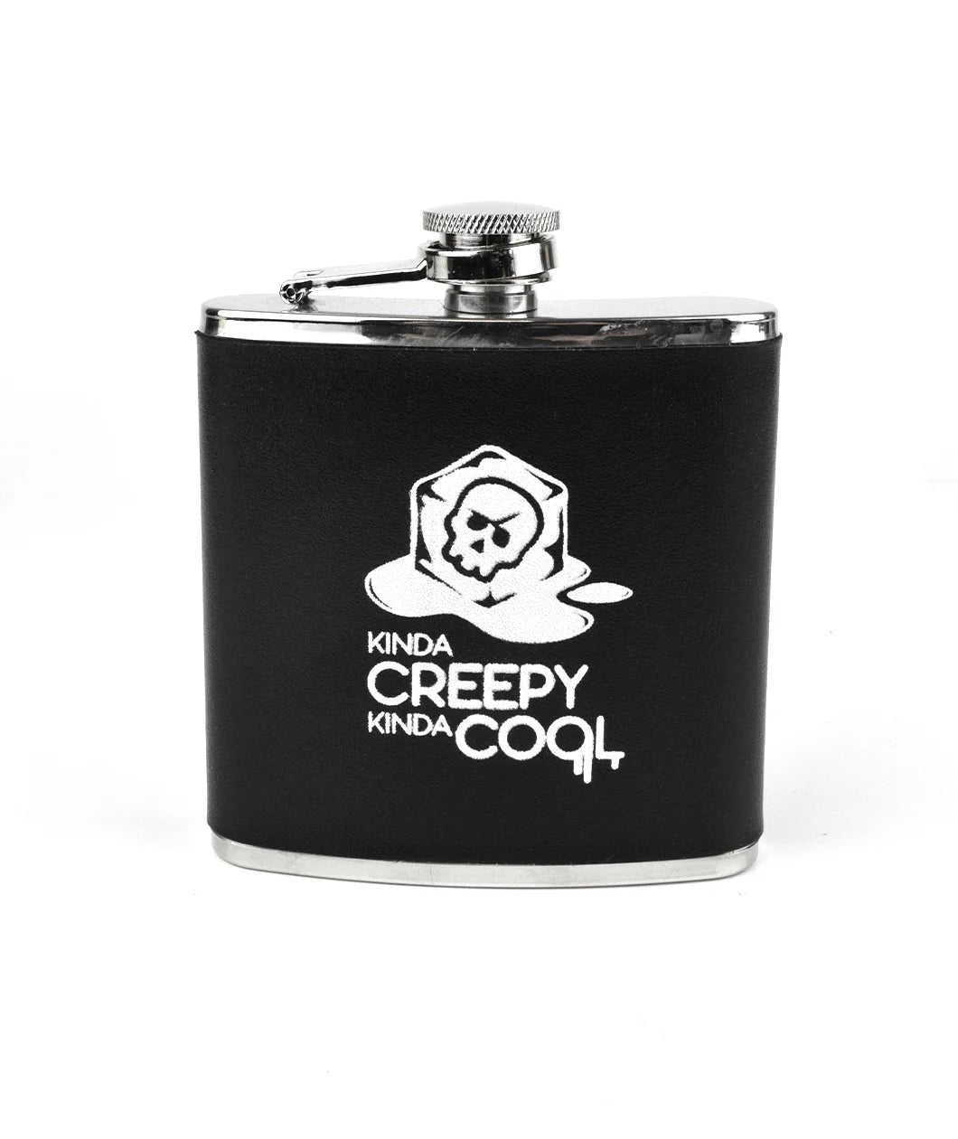 Spirits Kinda Creepy, Kinda Cool Flask image 0
