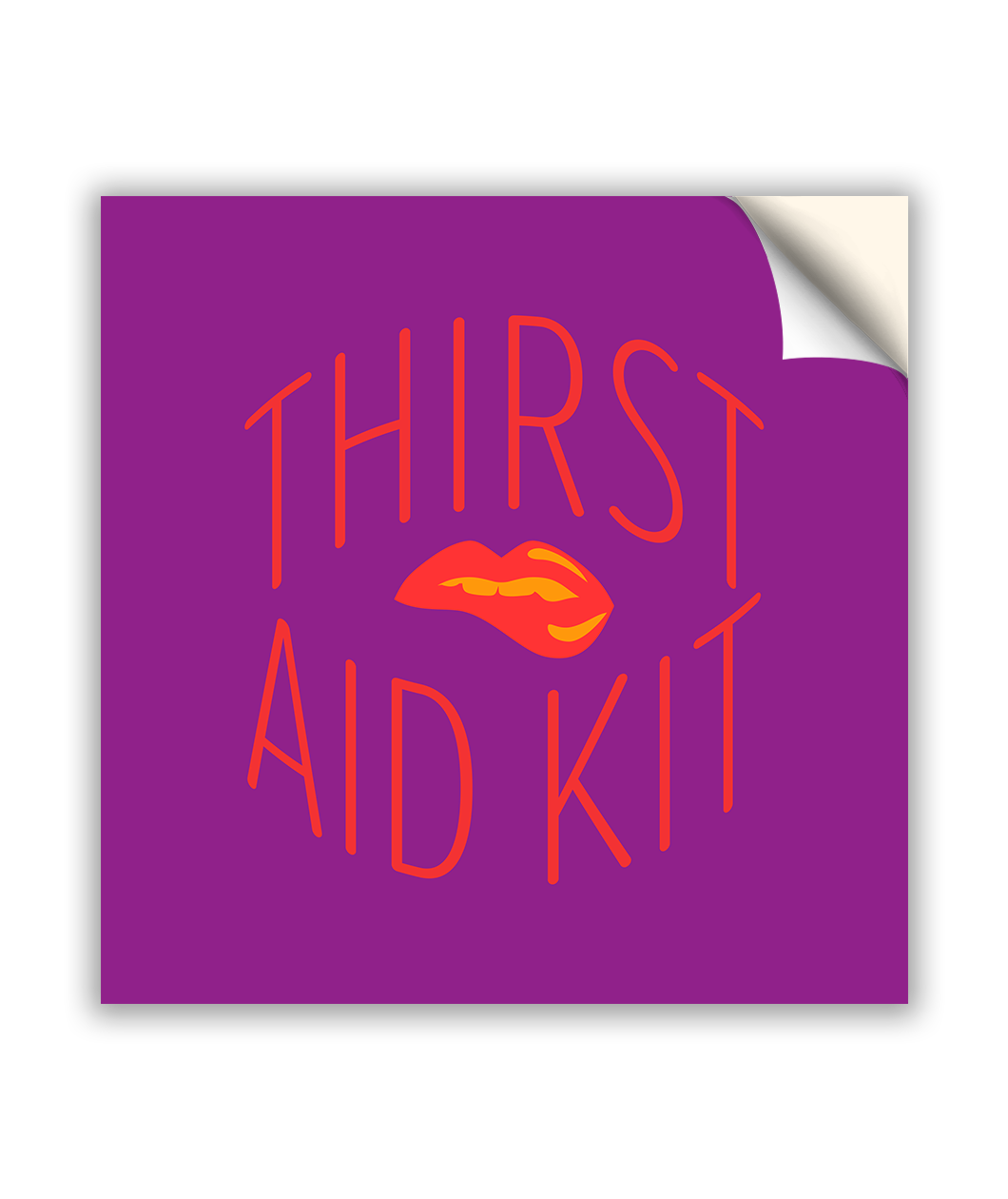 Thirst Aid Kit Sticker image 1