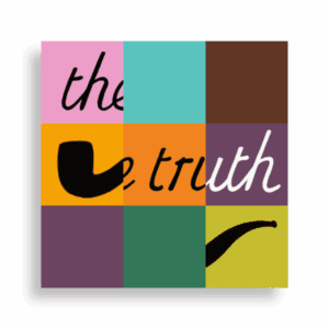 The Truth Podcast Logo Sticker